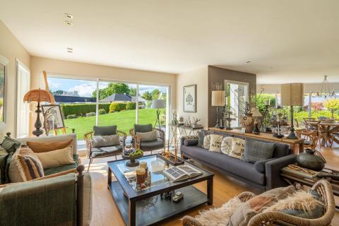 Art de vivre contemporain de plain-pied