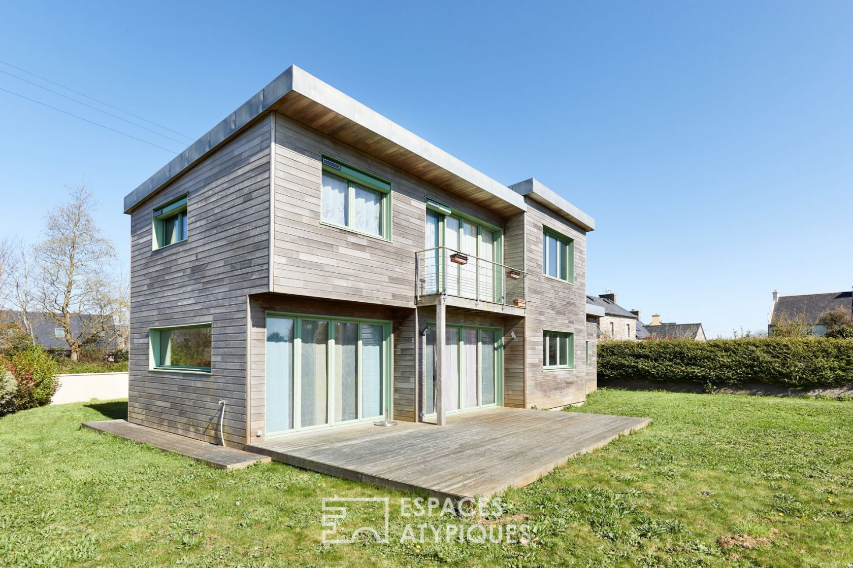 Maison d’architecte à ossature bois