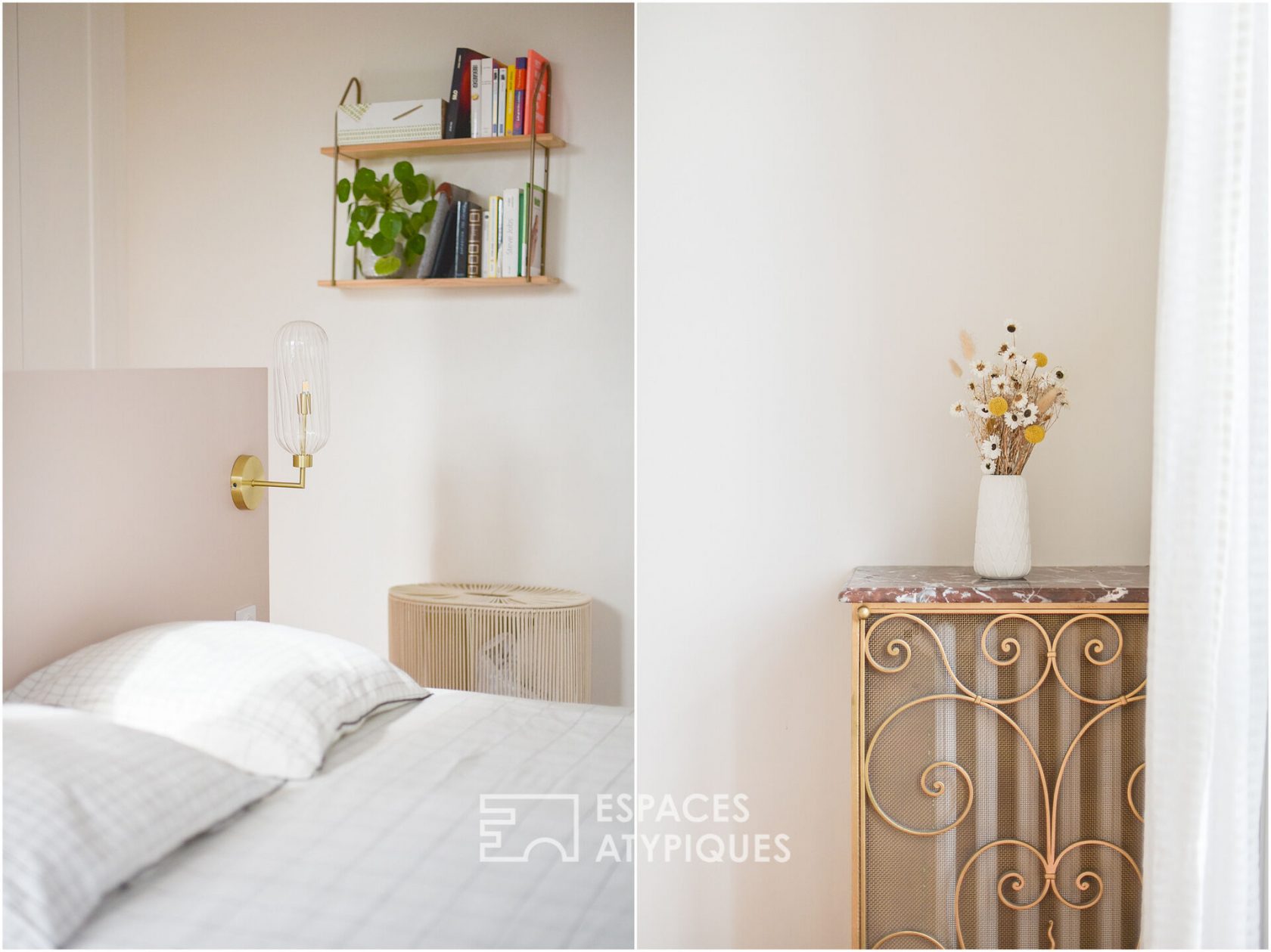 Haussmannian apartment in a 19th century bourgeois building.