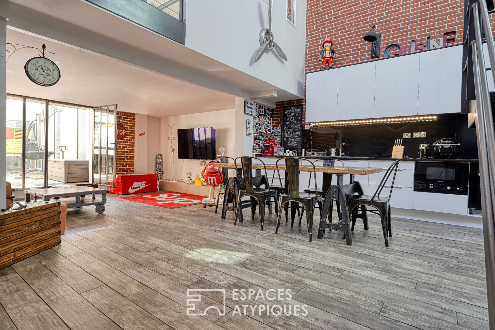 Spacious Loft with terrace in Orgemont.