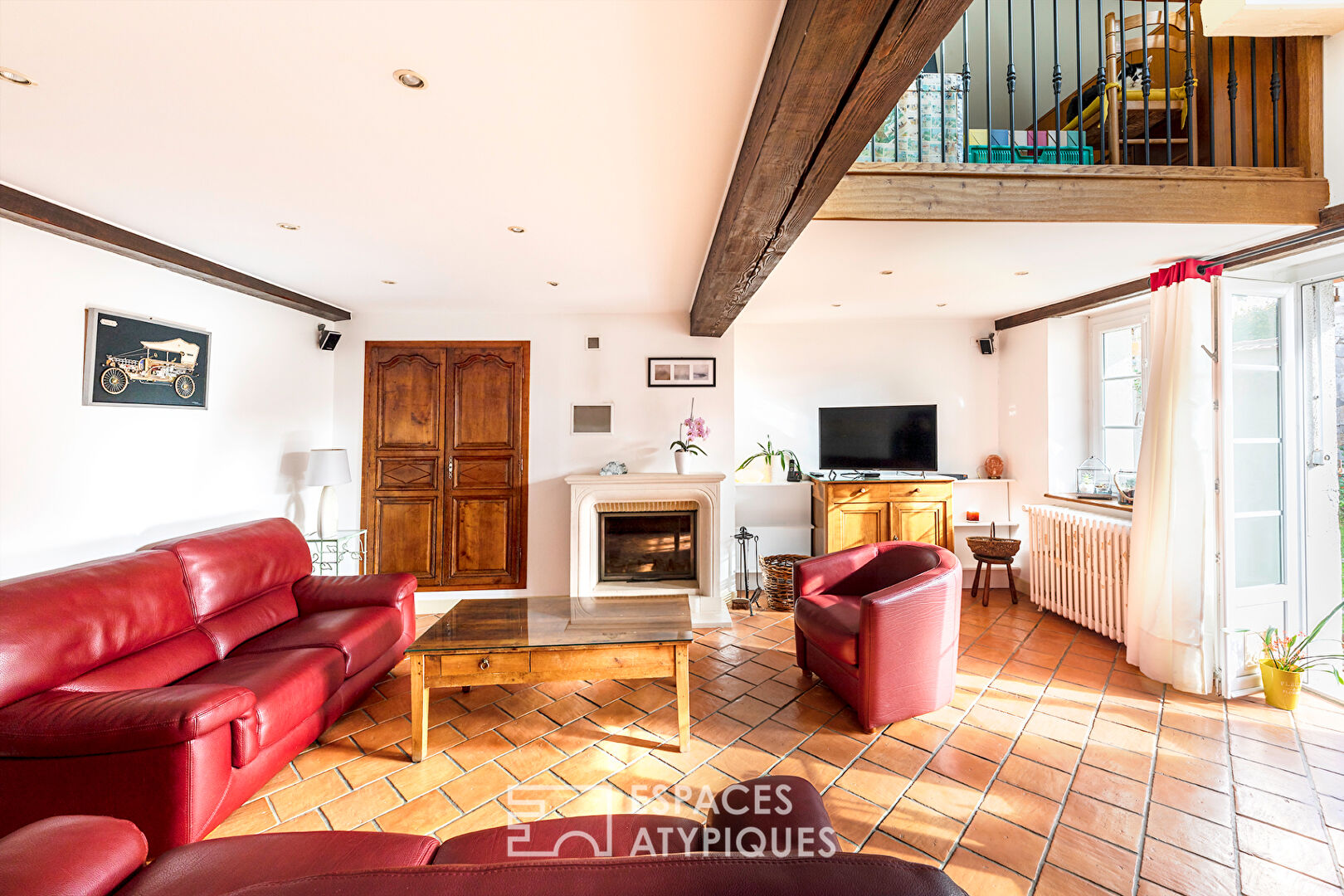 Duo inattendu entre un loft contemporain et une maison fin XIX eme….