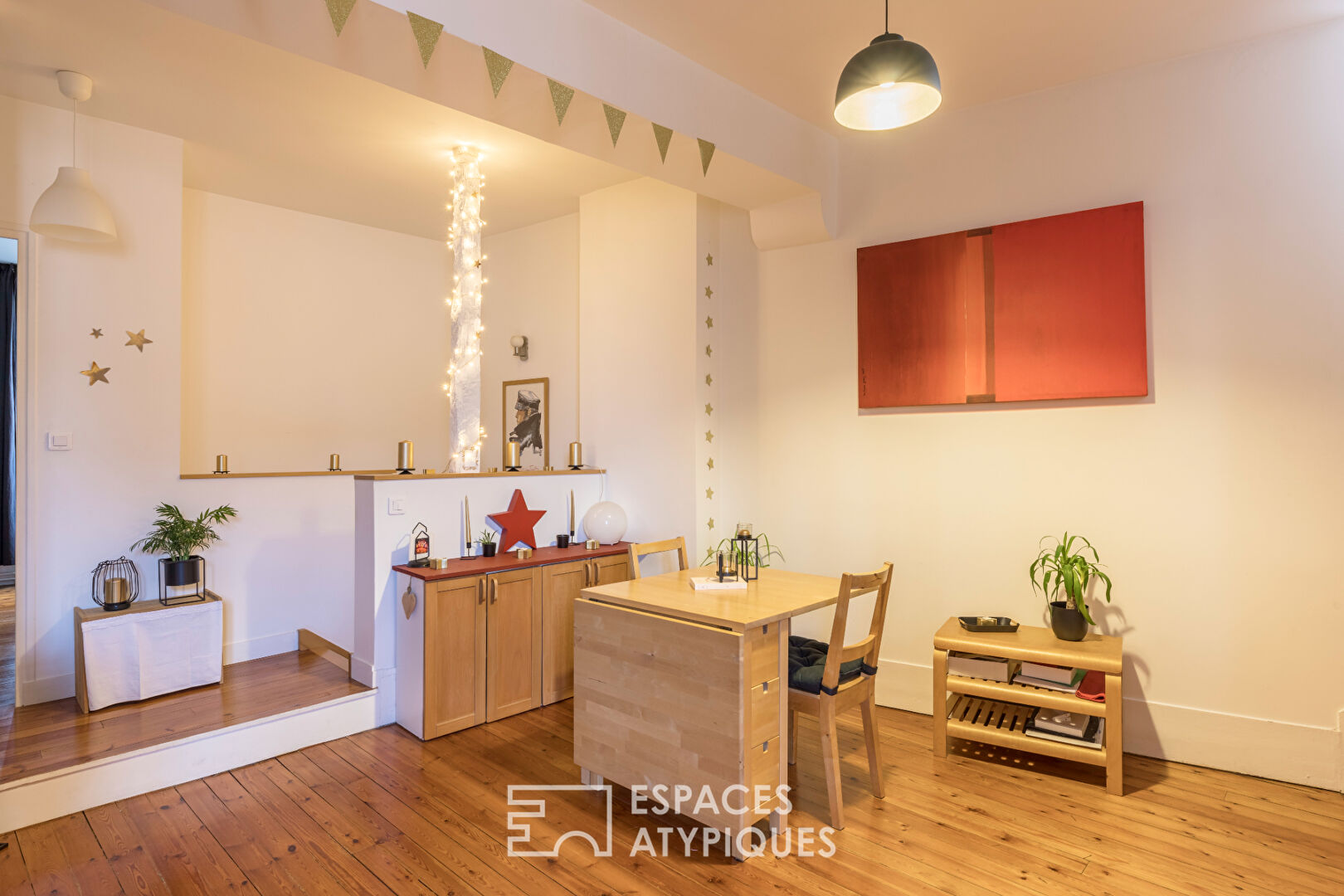 Magnifique appartement, type Duplex, esprit maison en plein centre historique