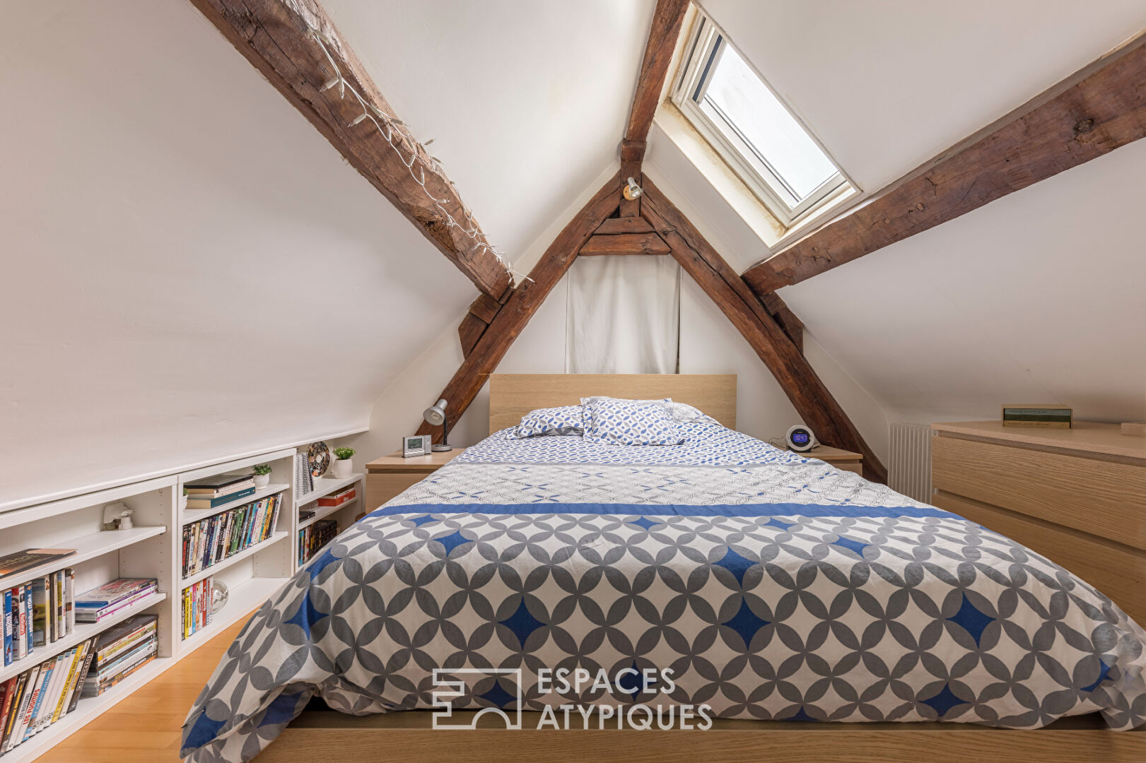 Magnifique appartement, type Duplex, esprit maison en plein centre historique