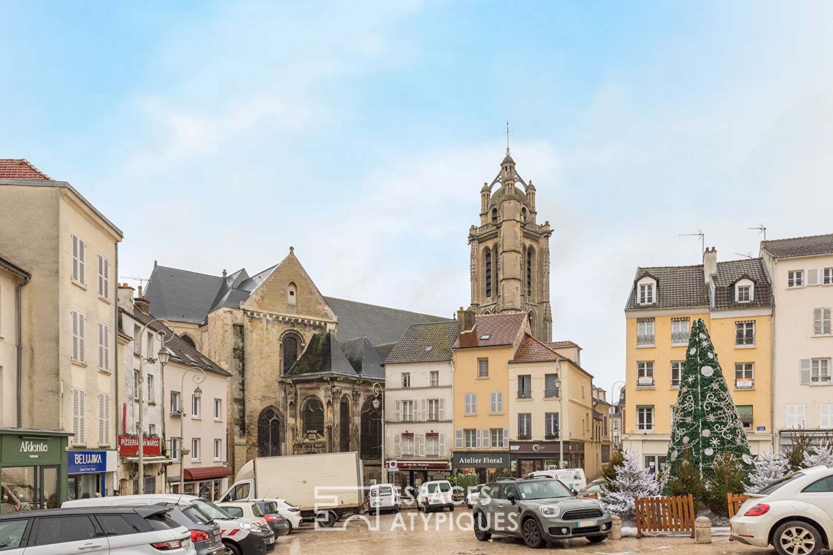 Magnifique appartement, type Duplex, esprit maison en plein centre historique
