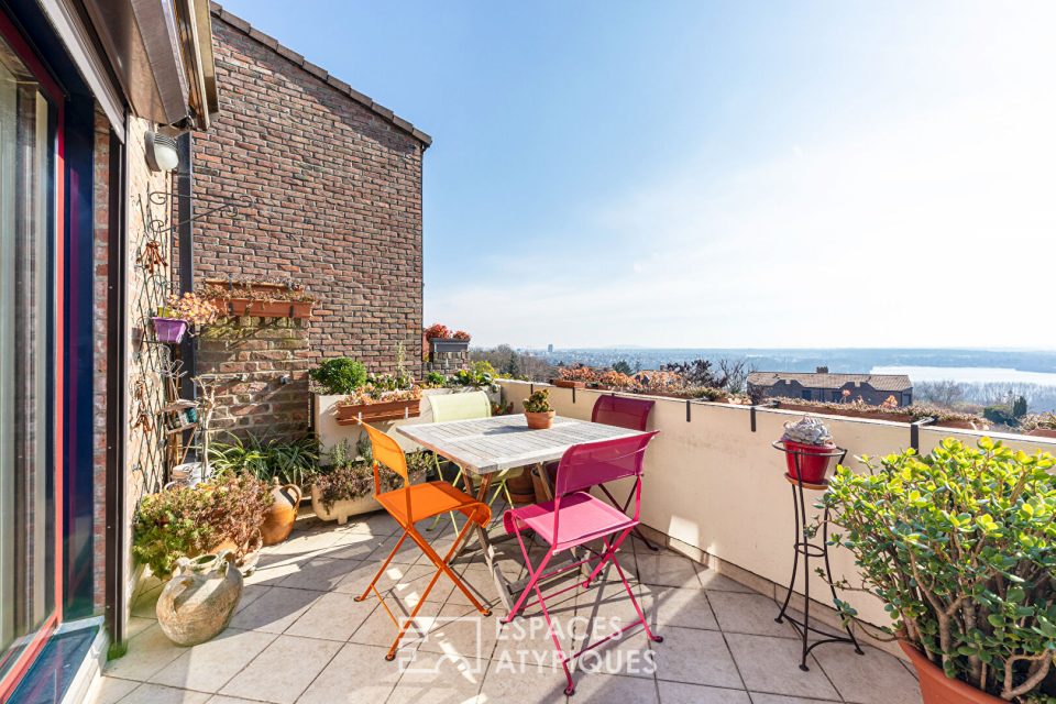 Le duplex à la vue interminable