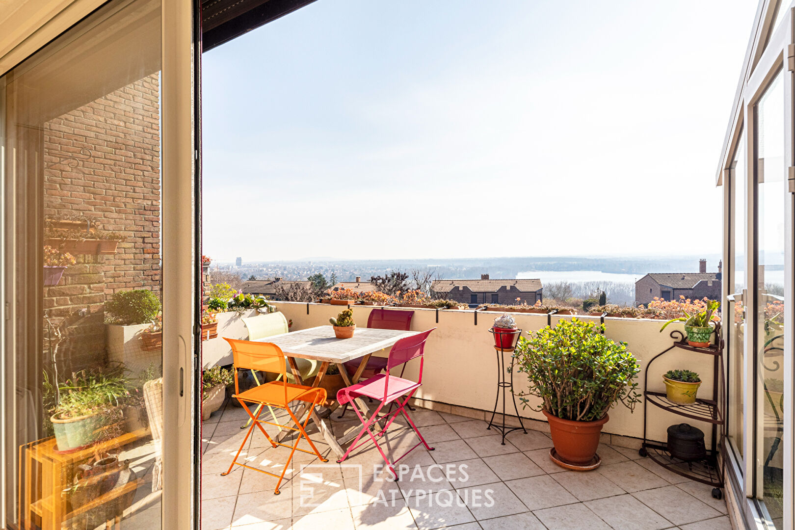 Le duplex à la vue interminable