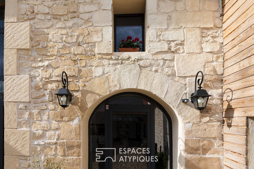 Loft démesuré dans ancienne grange