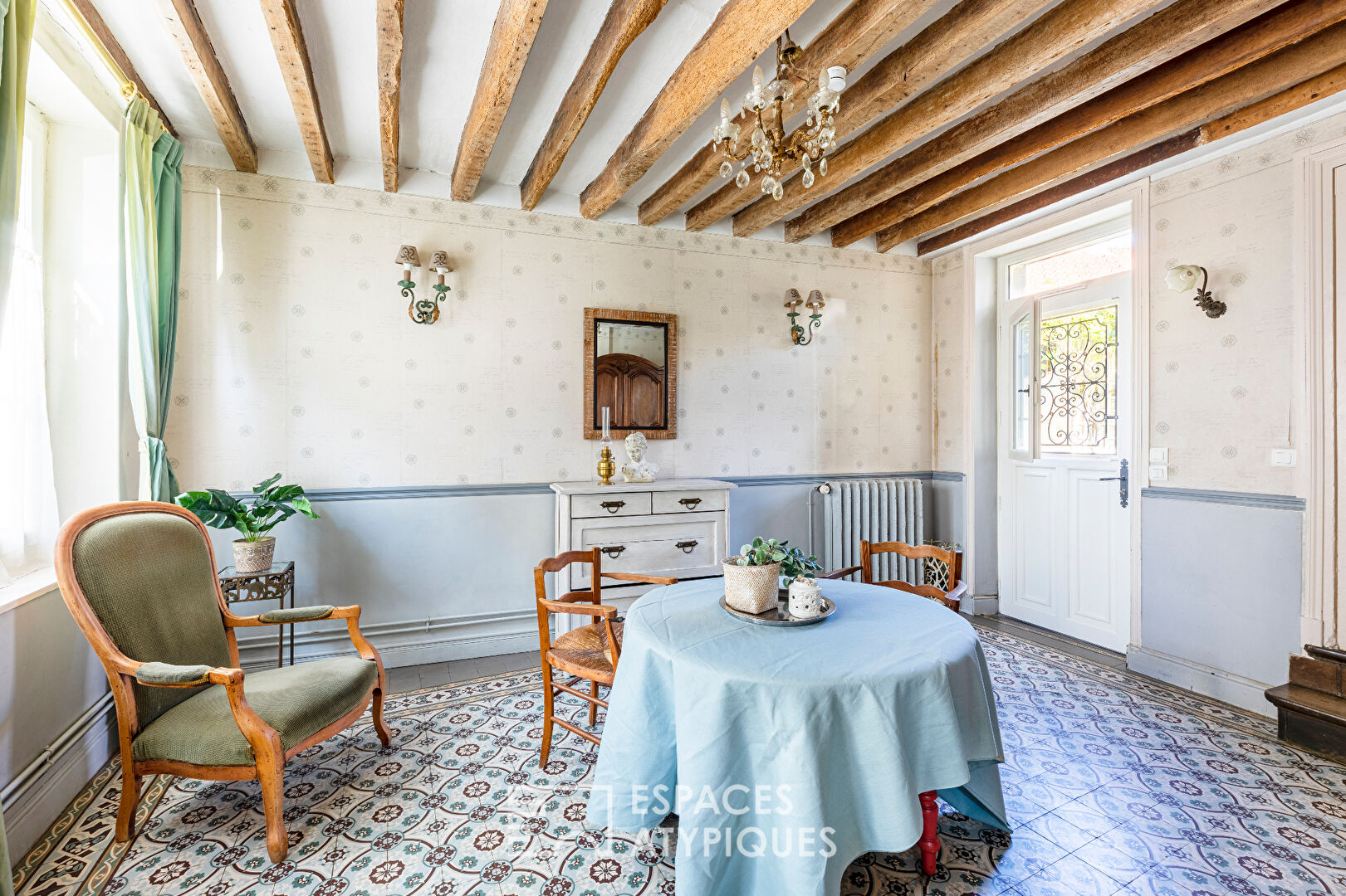 La closerie – Son atelier d’artiste et son duplex indépendant.