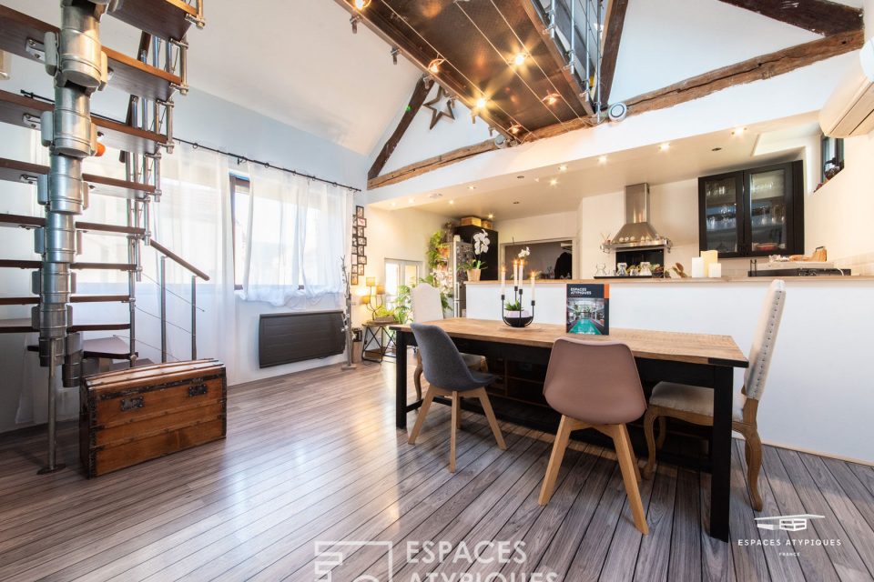 95480 PIERRELAYE - L'étonnant duplex - Réf. 362