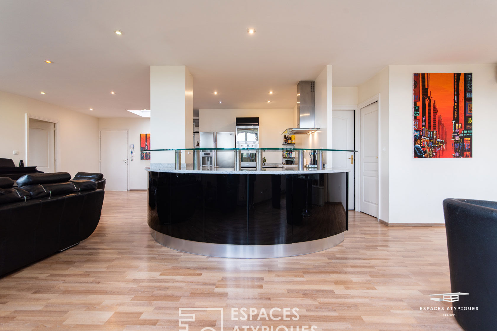 Appartement avec roof top.