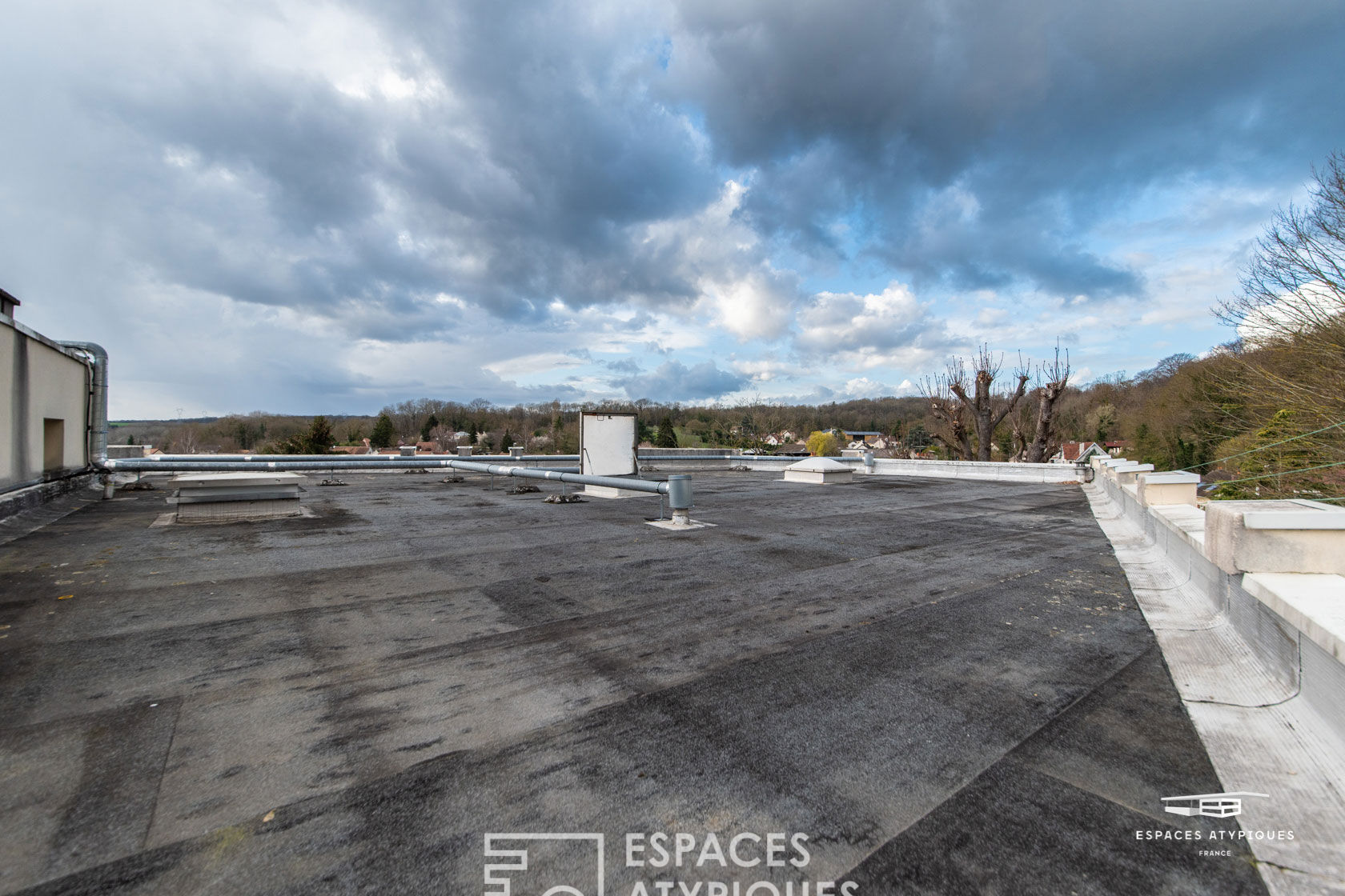 Appartement avec roof top.