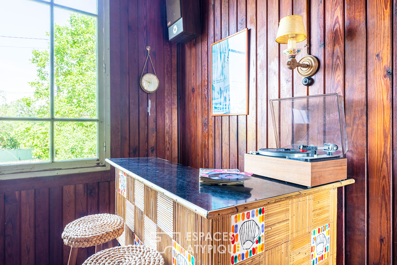 An air of Louisiana – House on stilts on the banks of the Oise – Eragny village