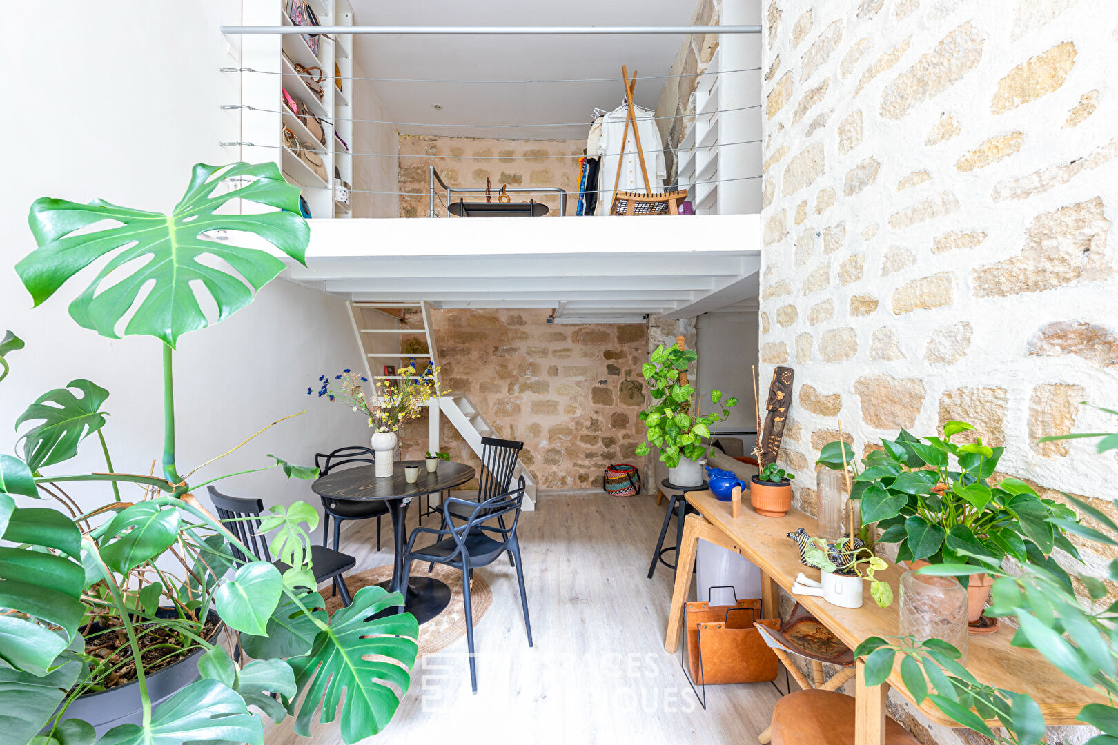 Appartement en sous plex au caractère atypique