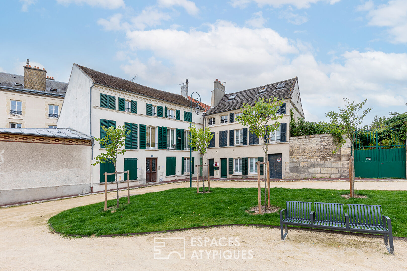 Appartement en sous plex au caractère atypique