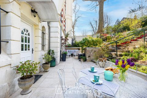 Les Tourelles – Appartement avec jardin dans manoir