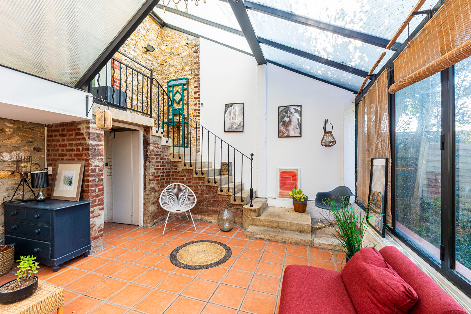 Beautiful charming millstone in Soisy sous Montmorency