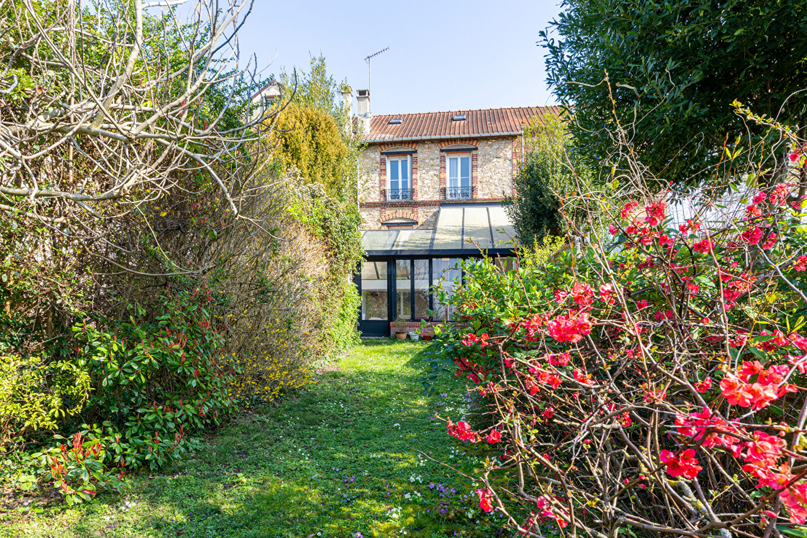Beautiful charming millstone in Soisy sous Montmorency