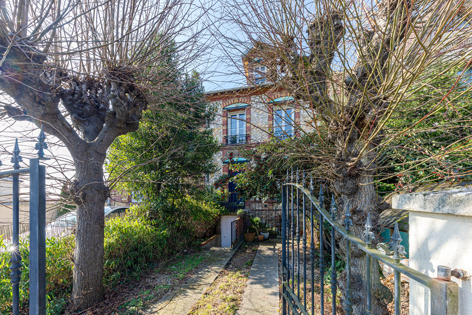 Beautiful charming millstone in Soisy sous Montmorency