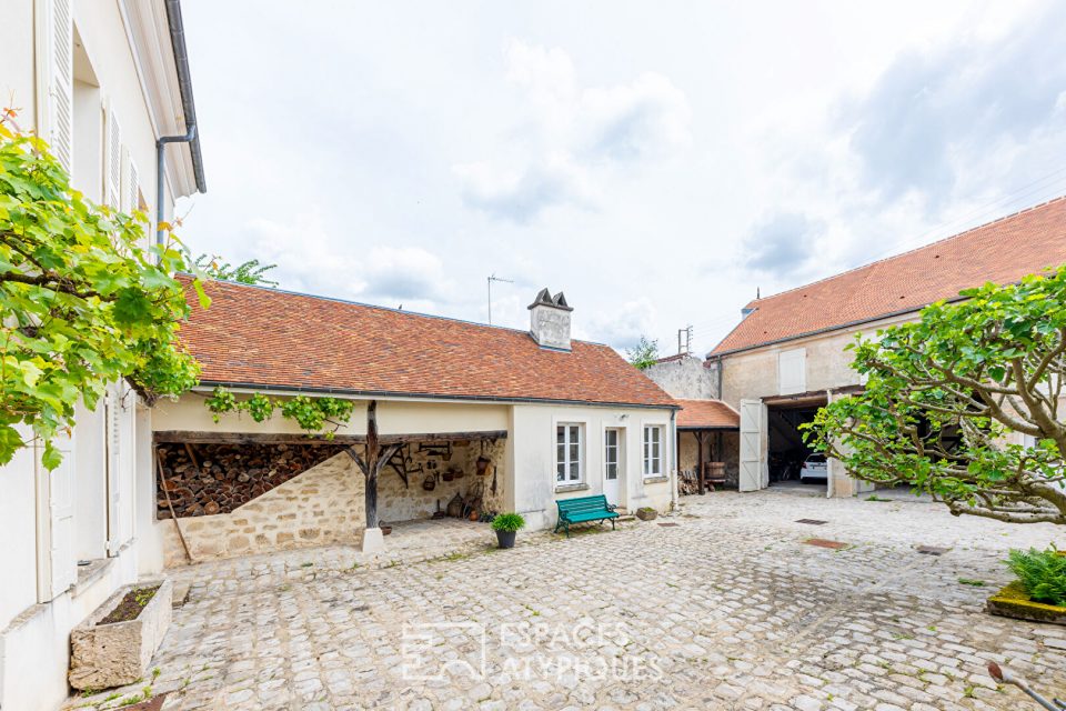 Corps de ferme à Bessancourt restauré en 2000