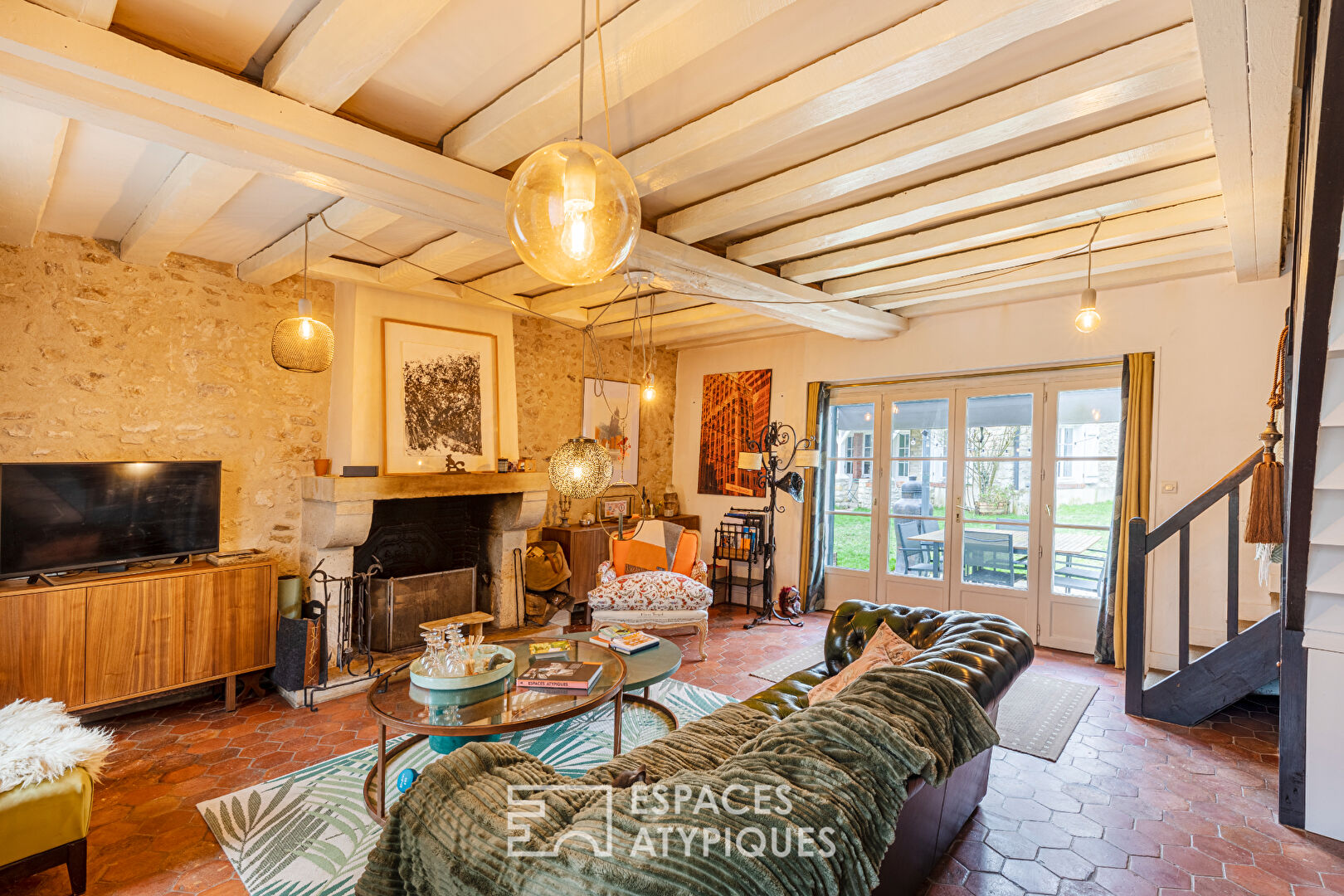 Three properties in a unique environment