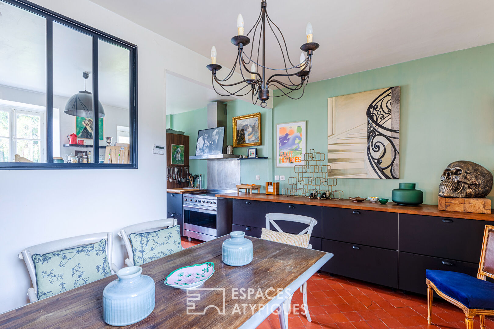 Three properties in a unique environment