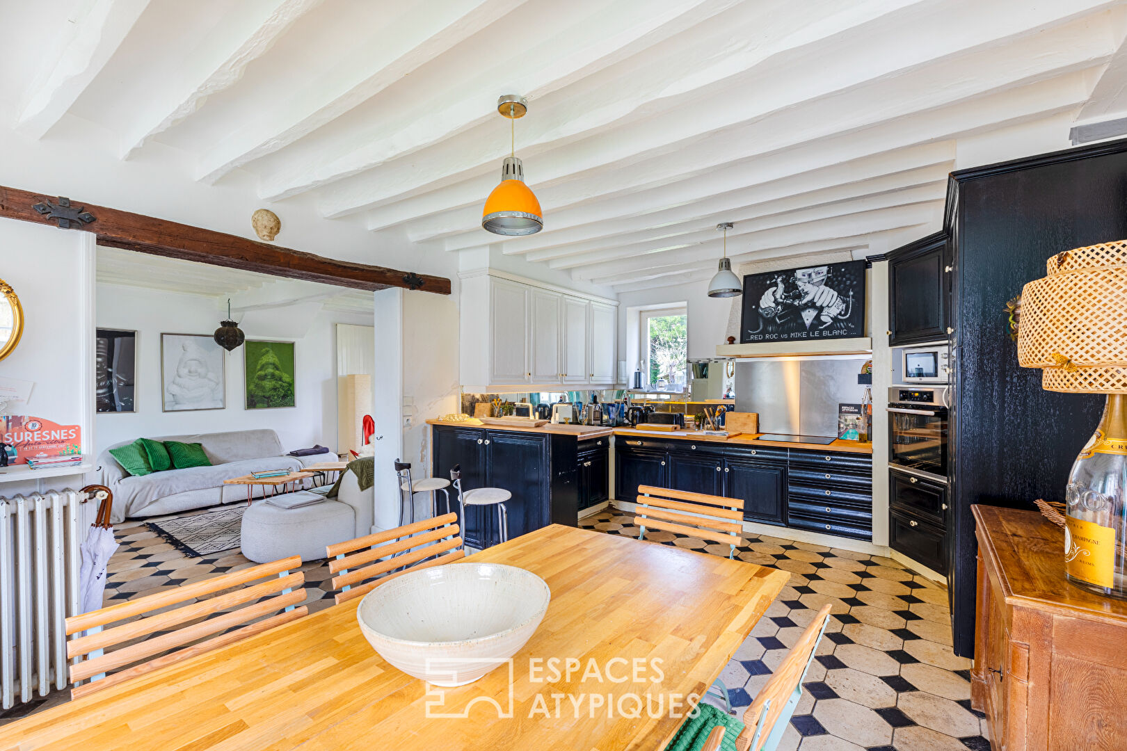 Three properties in a unique environment
