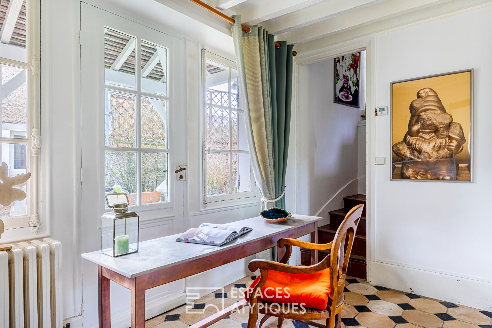 Three properties in a unique environment