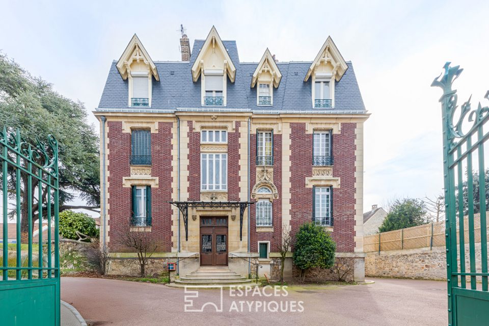 Appartement, esprit belle époque dans maison bourgeoise, fin XIXème