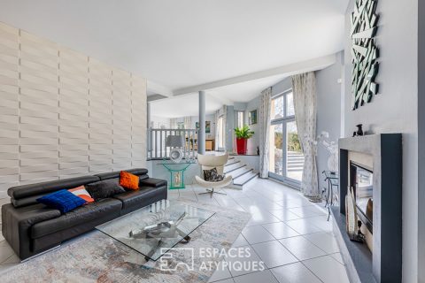 Incroyable maison d’architecte au calme proche de Saint Leu la forêt