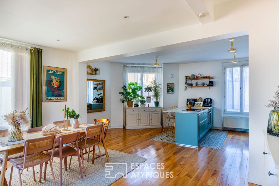 Ancienne laiterie du XIX -ème siècle  réhabilitée en maison de 3 chambres avec terrasse