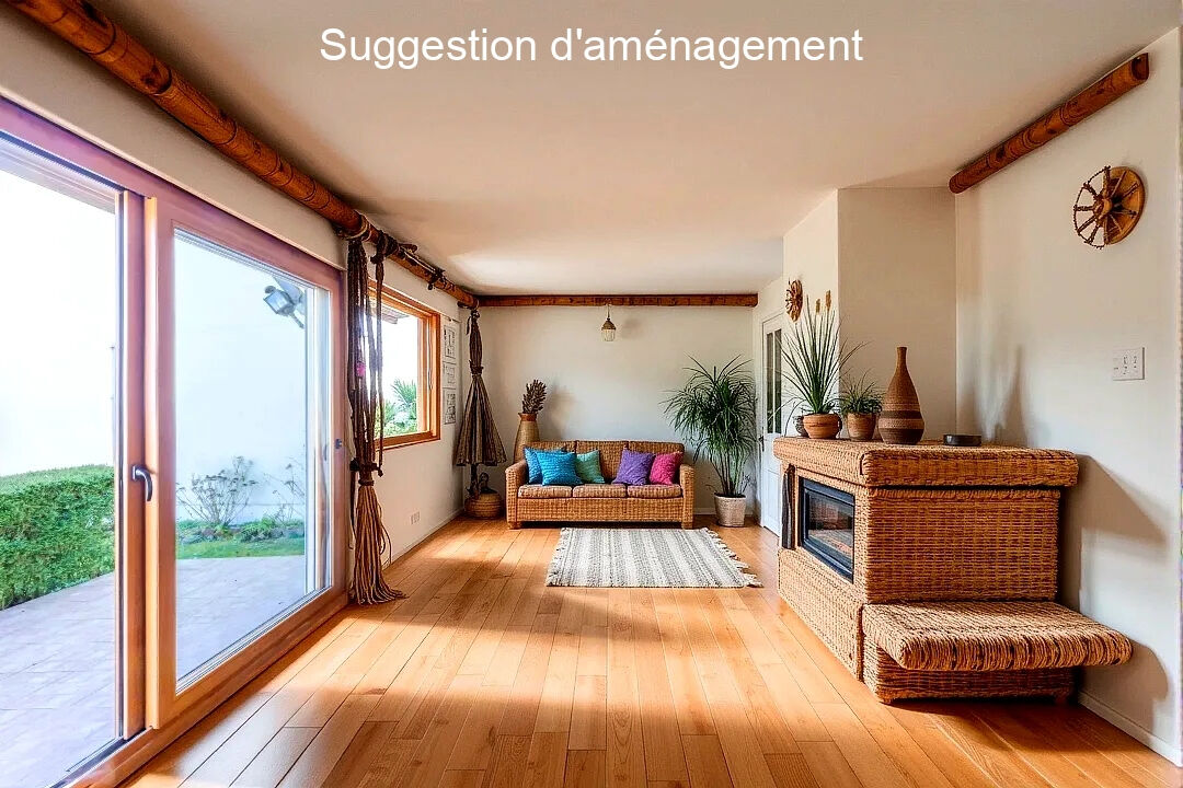 Maison esprit 70’s avec belle vue et beau potentiel à Domont