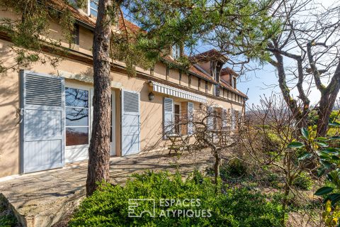 Charming property between town and countryside less than an hour from Paris