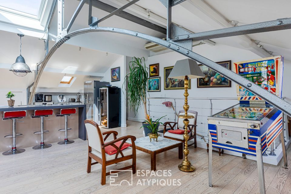 Ancienne maréchalerie transformée en loft