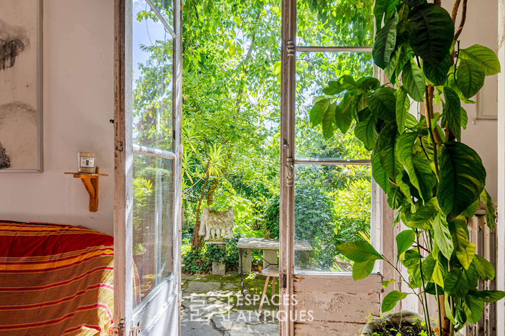 Former artist’s house on the painters’ trail, Auvers-sur-Oise center
