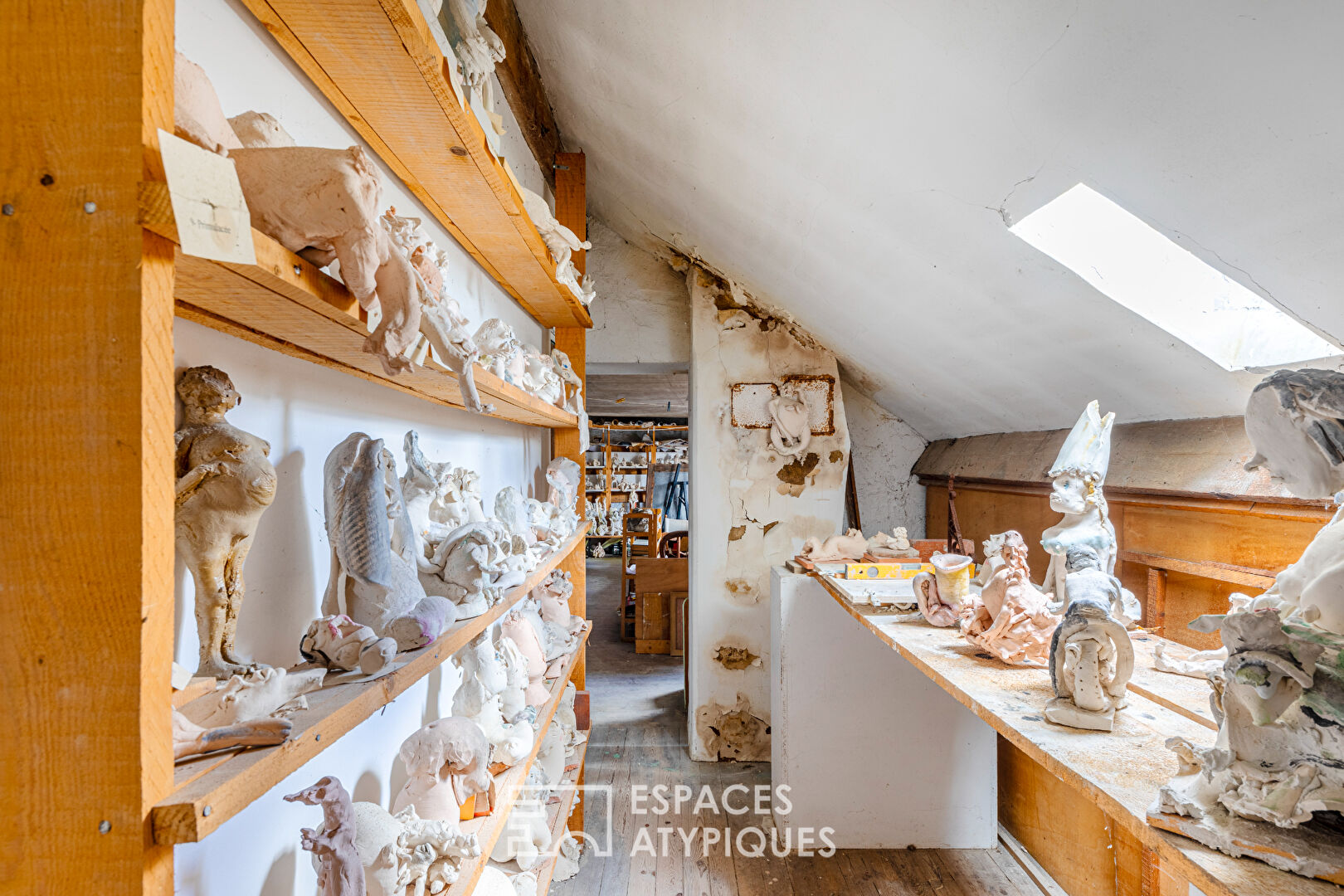Former artist’s house on the painters’ trail, Auvers-sur-Oise center