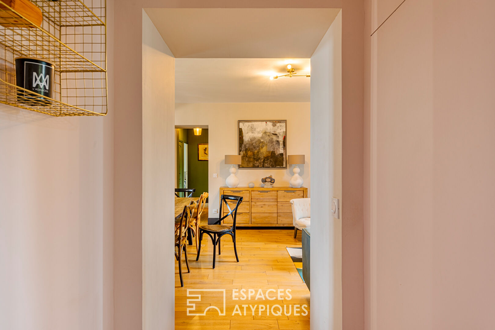 Character apartment in a 19th century castle