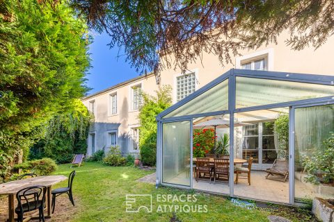 Maison de charme de 1800 , au centre de Nointel