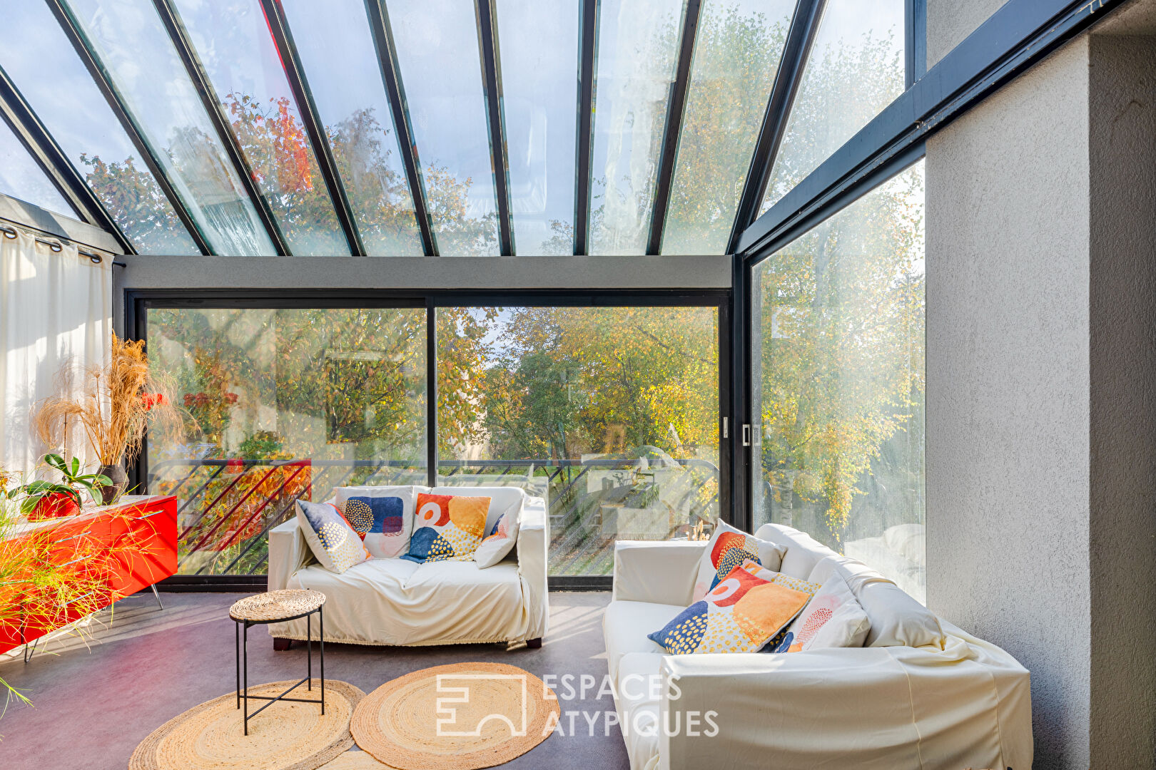 Environnement privilégié ! Maison d’architecte à Deuil-la-Barre, 15 minutes de Paris