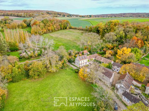 Domaine d’Exception du XVIIIème siècle au coeur du Parc naturel du Vexin