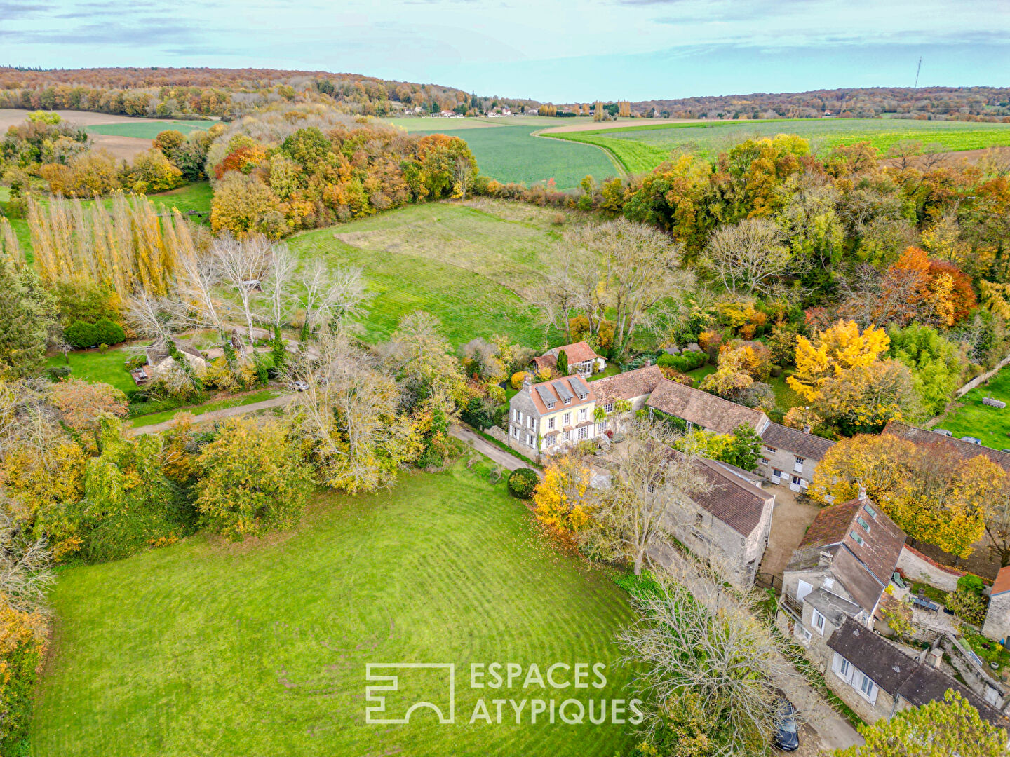 Domaine d’Exception du XVIIIème siècle au coeur du Parc naturel du Vexin
