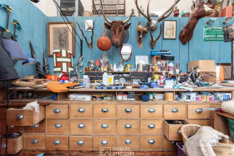 La maison début de siècle et son atelier revisité.