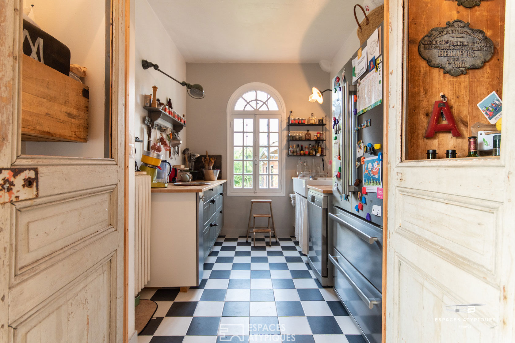 La maison début de siècle et son atelier revisité.