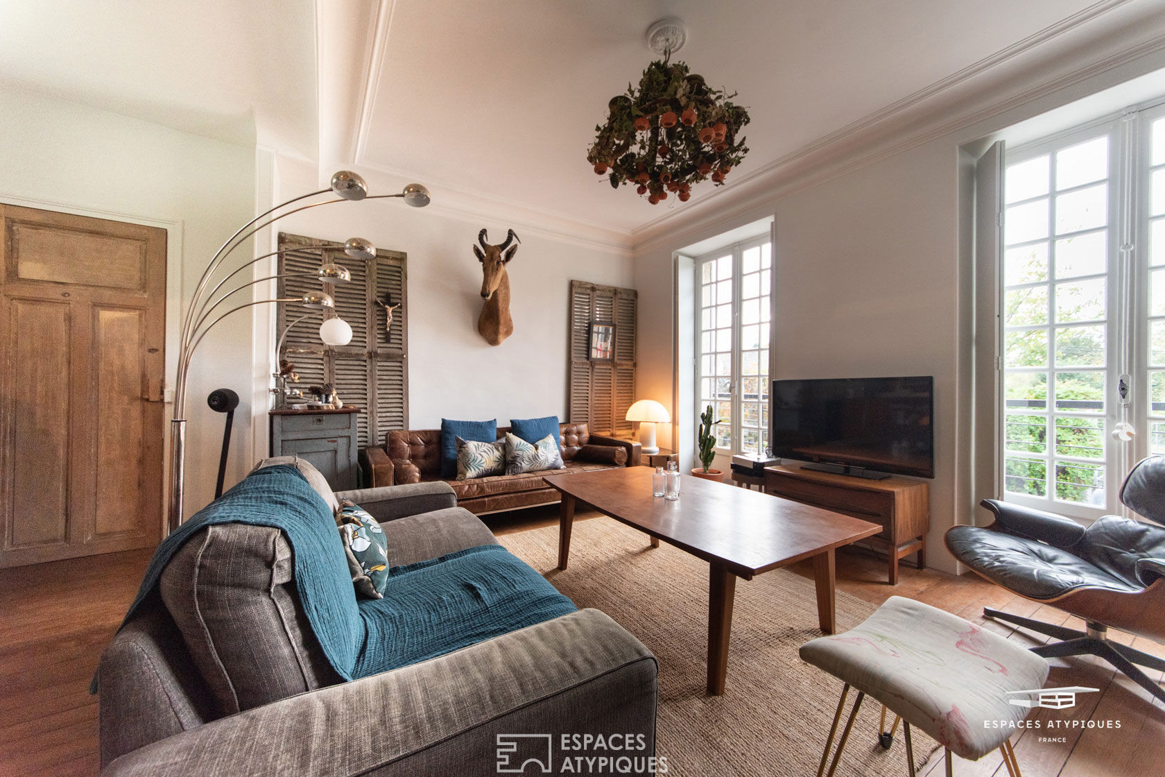 La maison début de siècle et son atelier revisité.