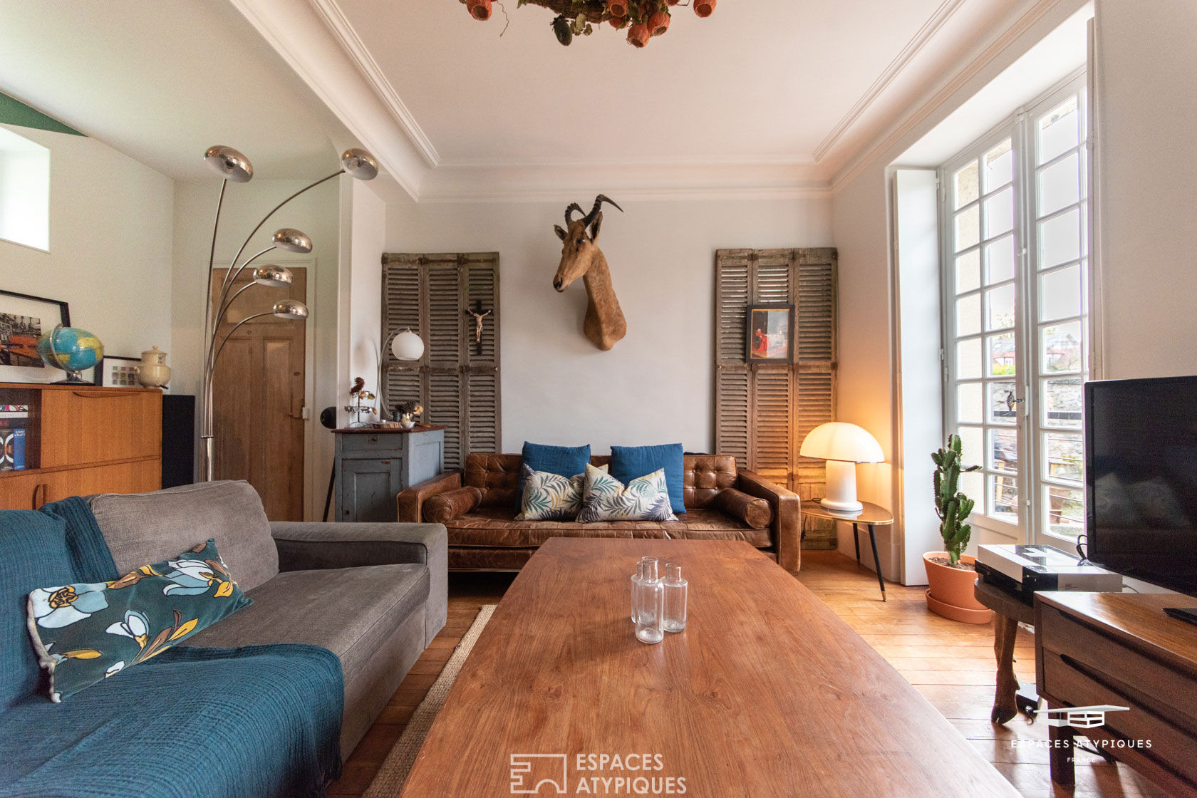 La maison début de siècle et son atelier revisité.
