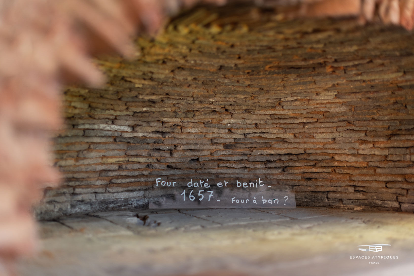 Artist workshop in a unique place and his stone house