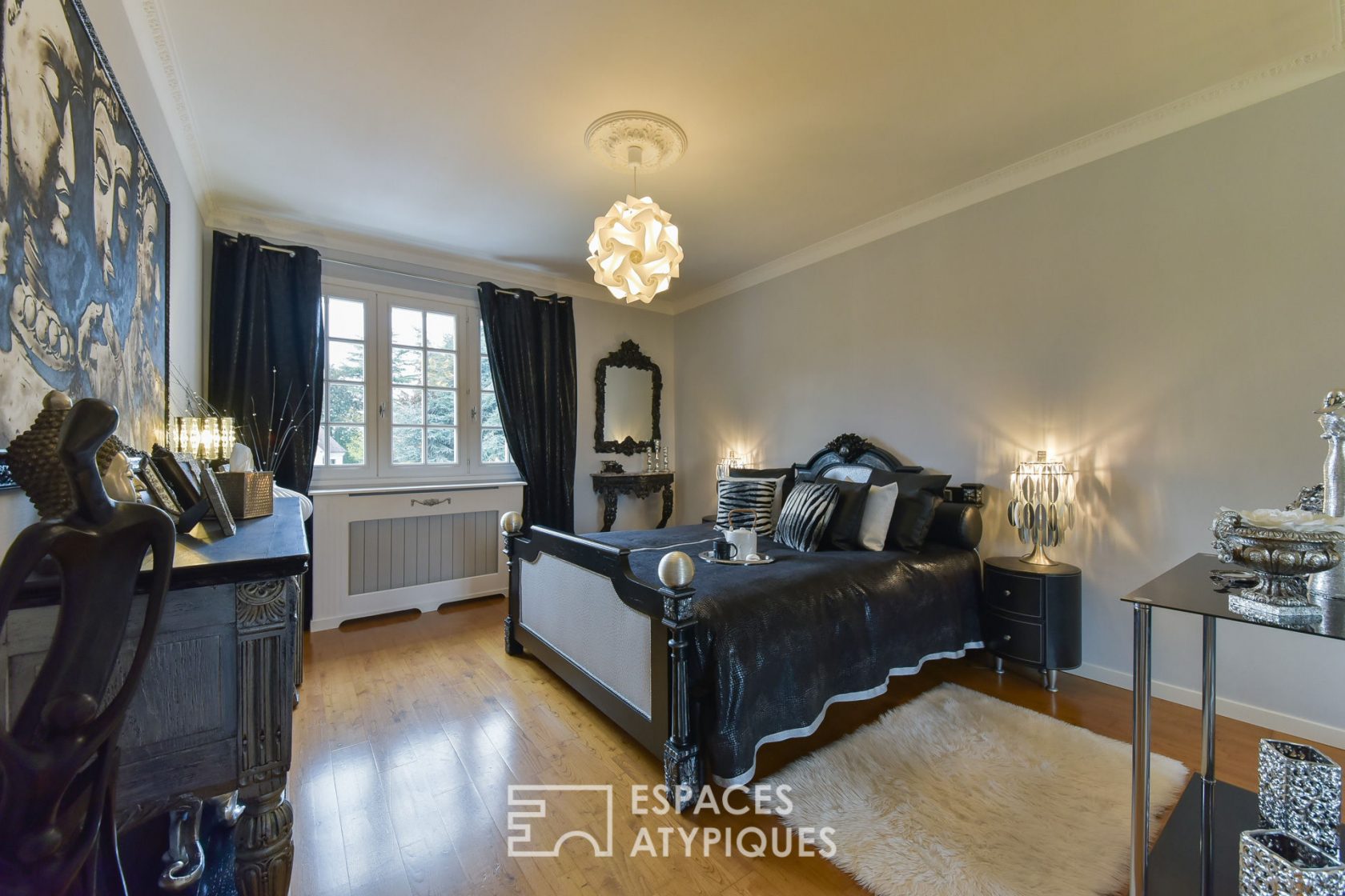 American way of life – villa avec piscine et court de tennis.