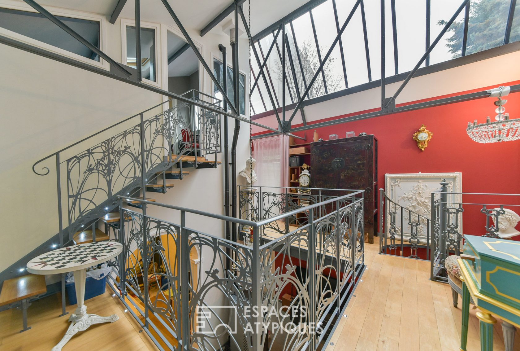 Magnificent Duplex Loft with terraces in Argenteuil.