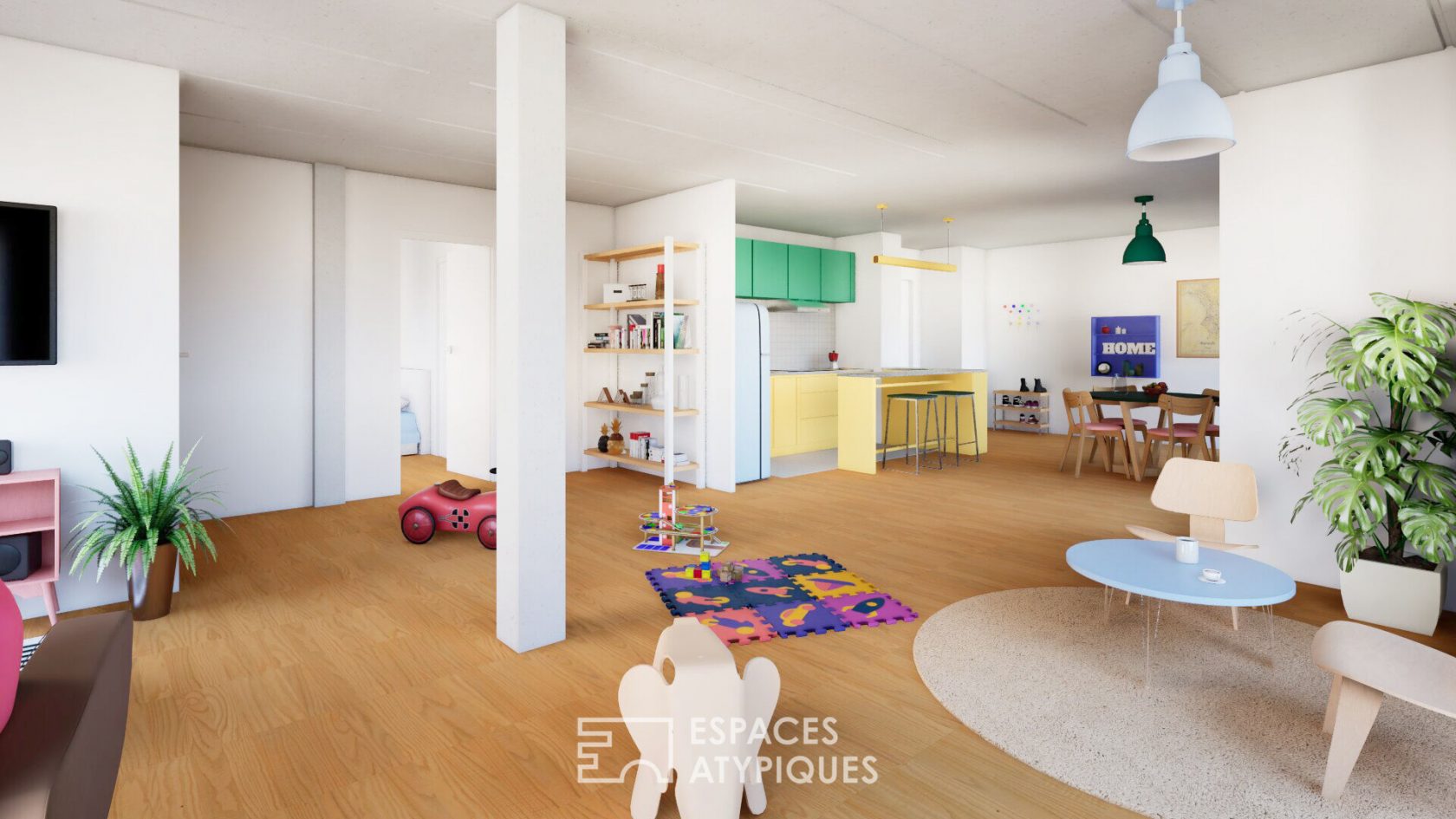 Simone – 82sqm apartment, scalable and customizable