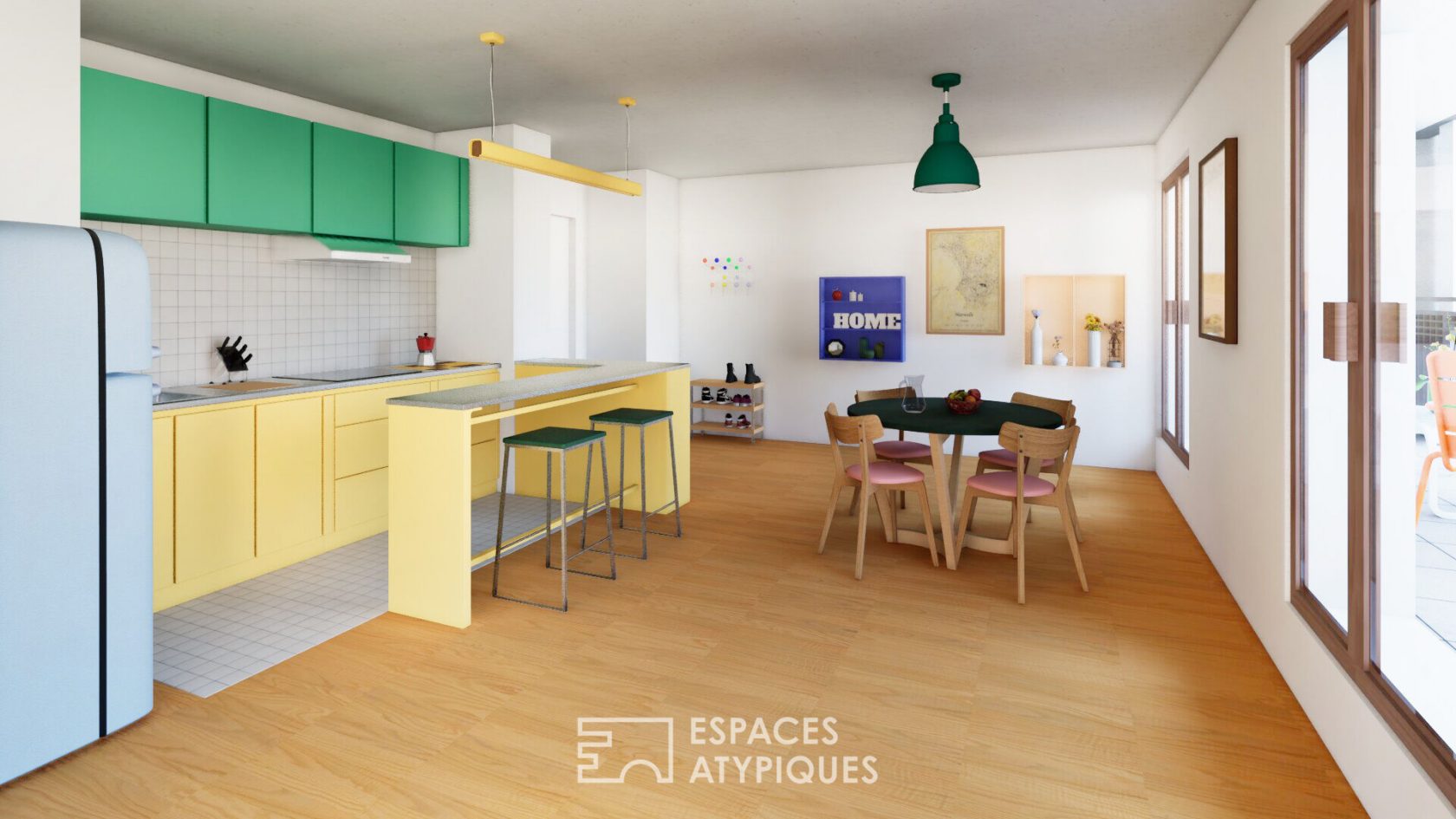 Simone – 82sqm apartment, scalable and customizable