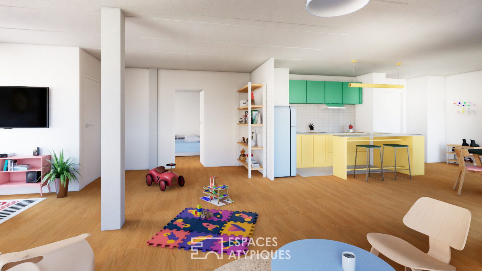 Simone – 82sqm apartment, scalable and customizable